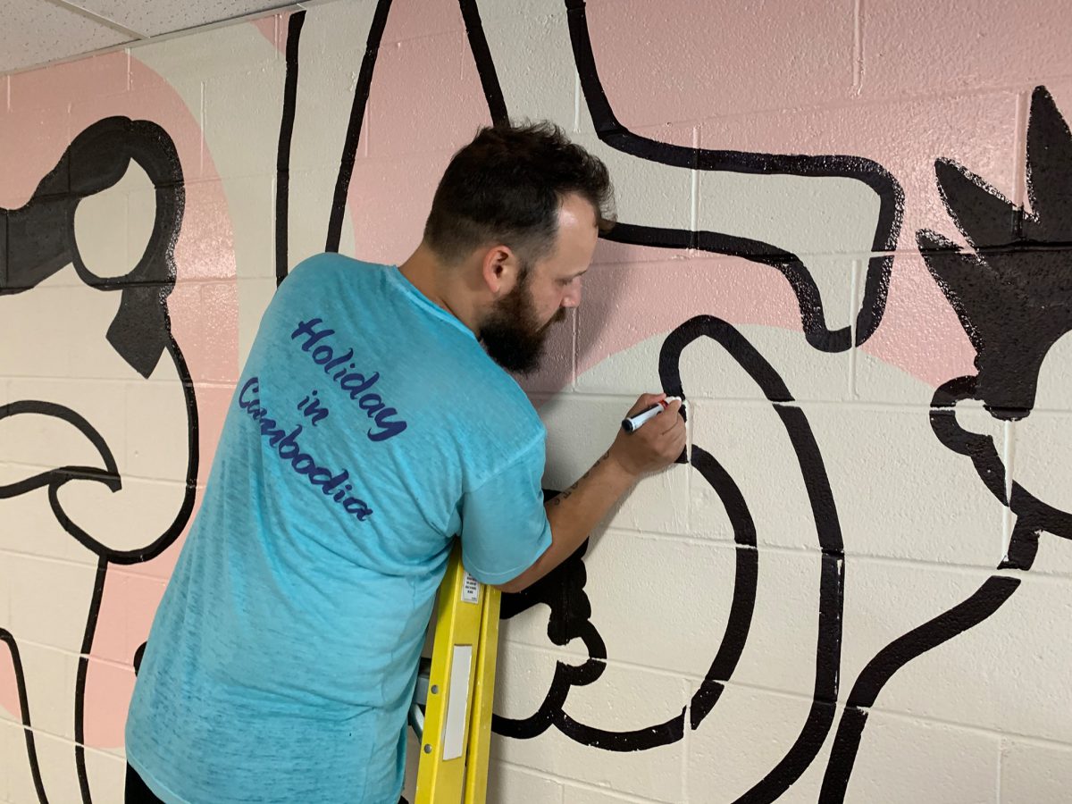 New Murals for the halls of the Community Center The Rochester Post