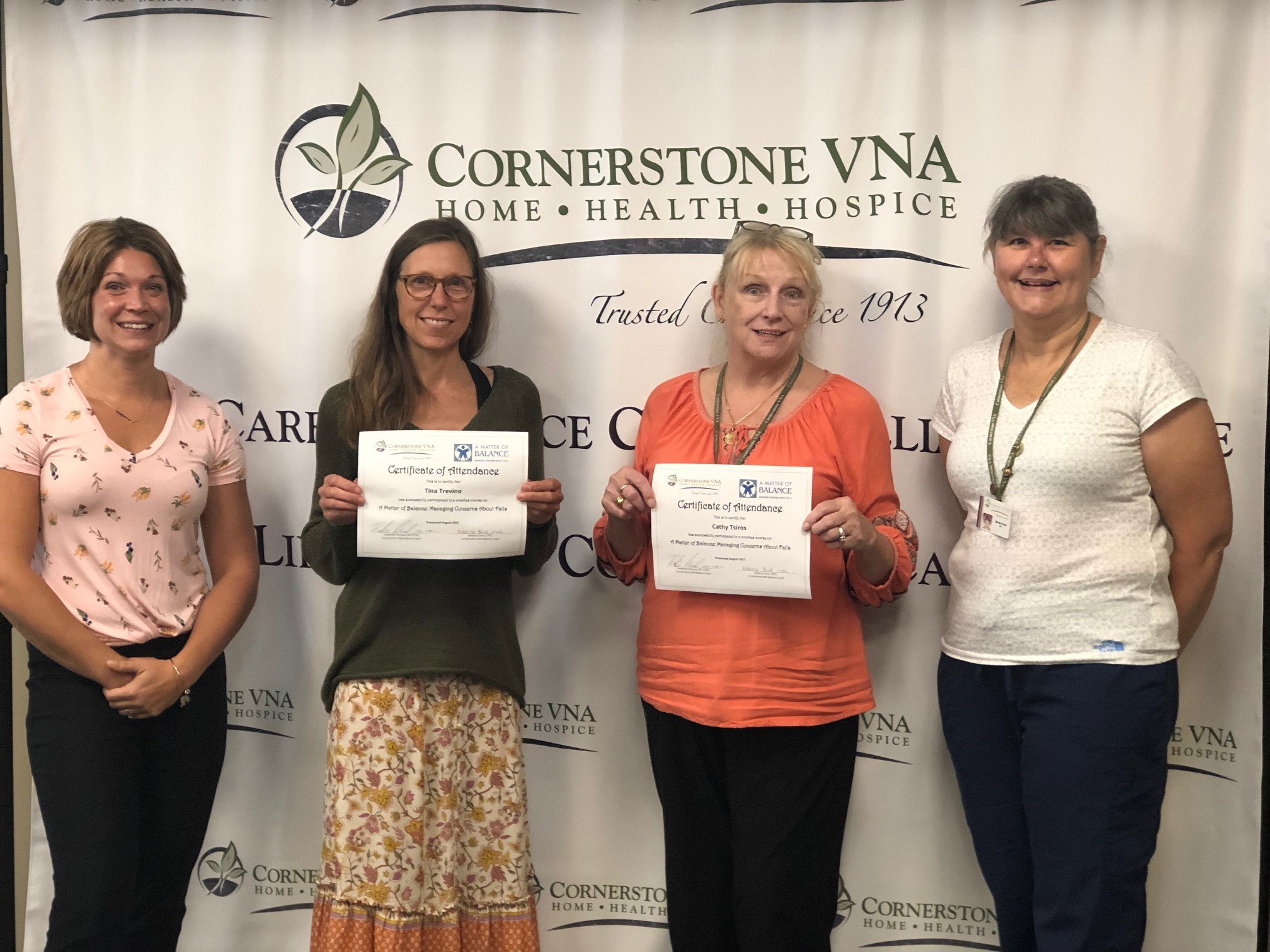 Cornerstone VNA Seeks Volunteer Balance Coaches The Rochester Post
