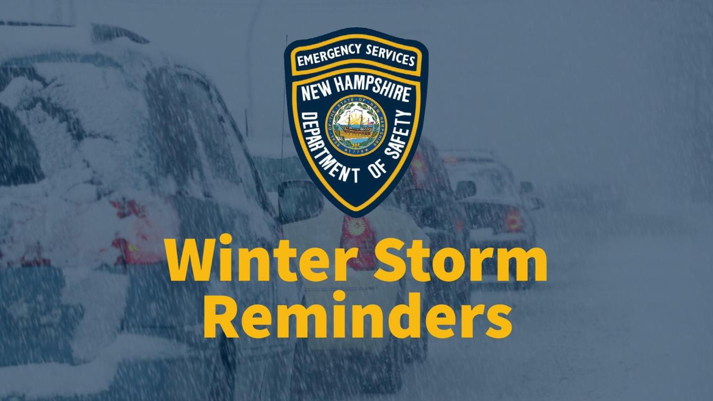 NH 911 advises motorists to take it slow on the roads, stay home if you