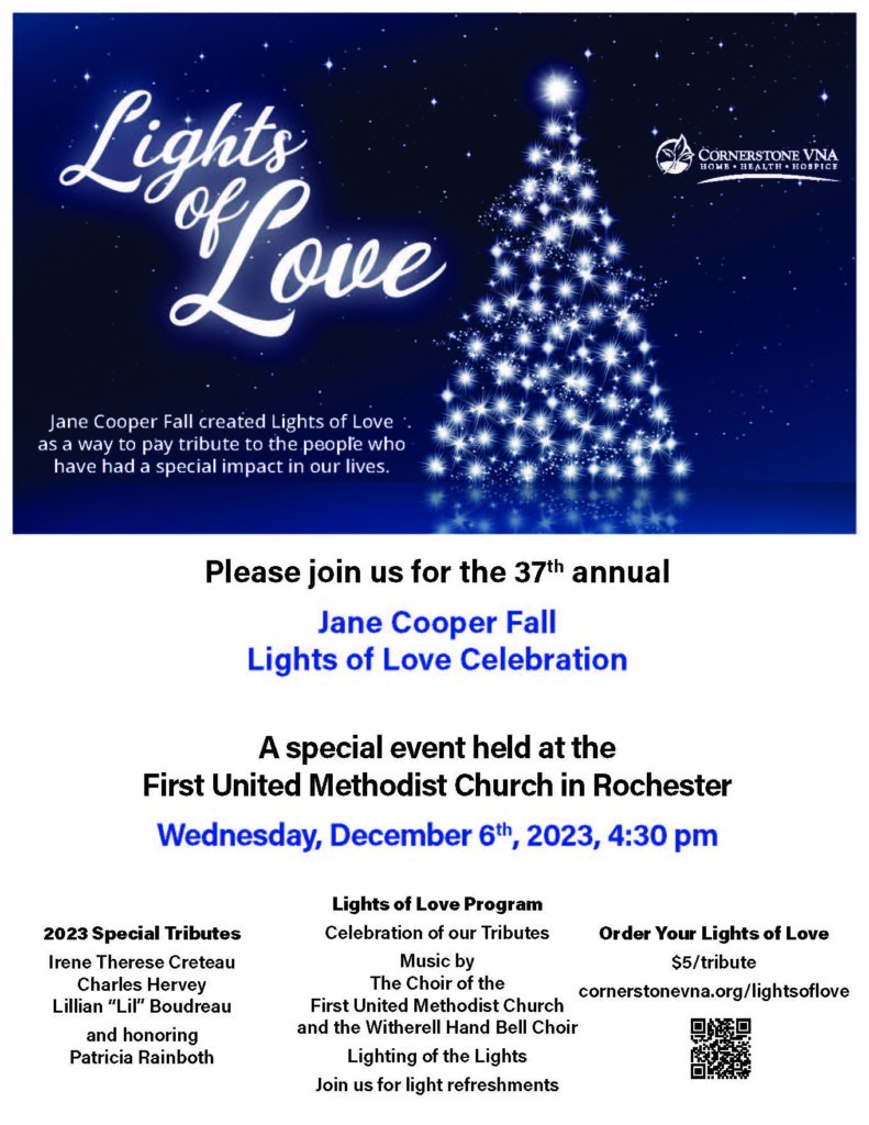 37th Annual 'Lights of Love' returns to inperson on 12/6 The