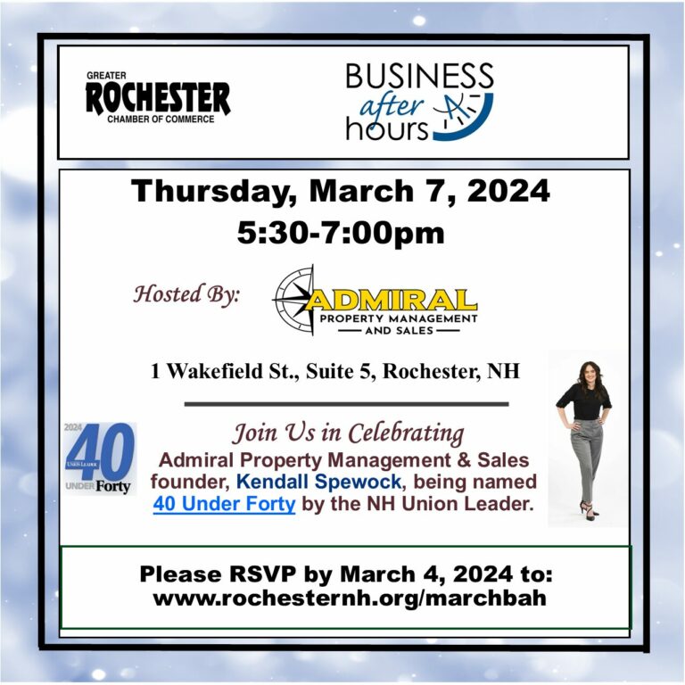 Admiral Property Management & Sales to Host Greater Rochester Chamber