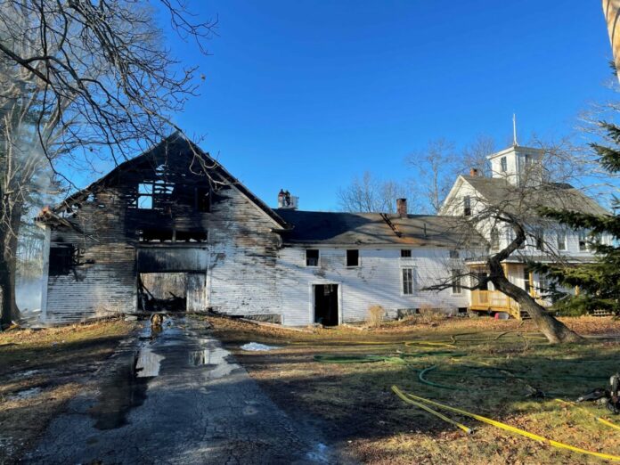 barn fire