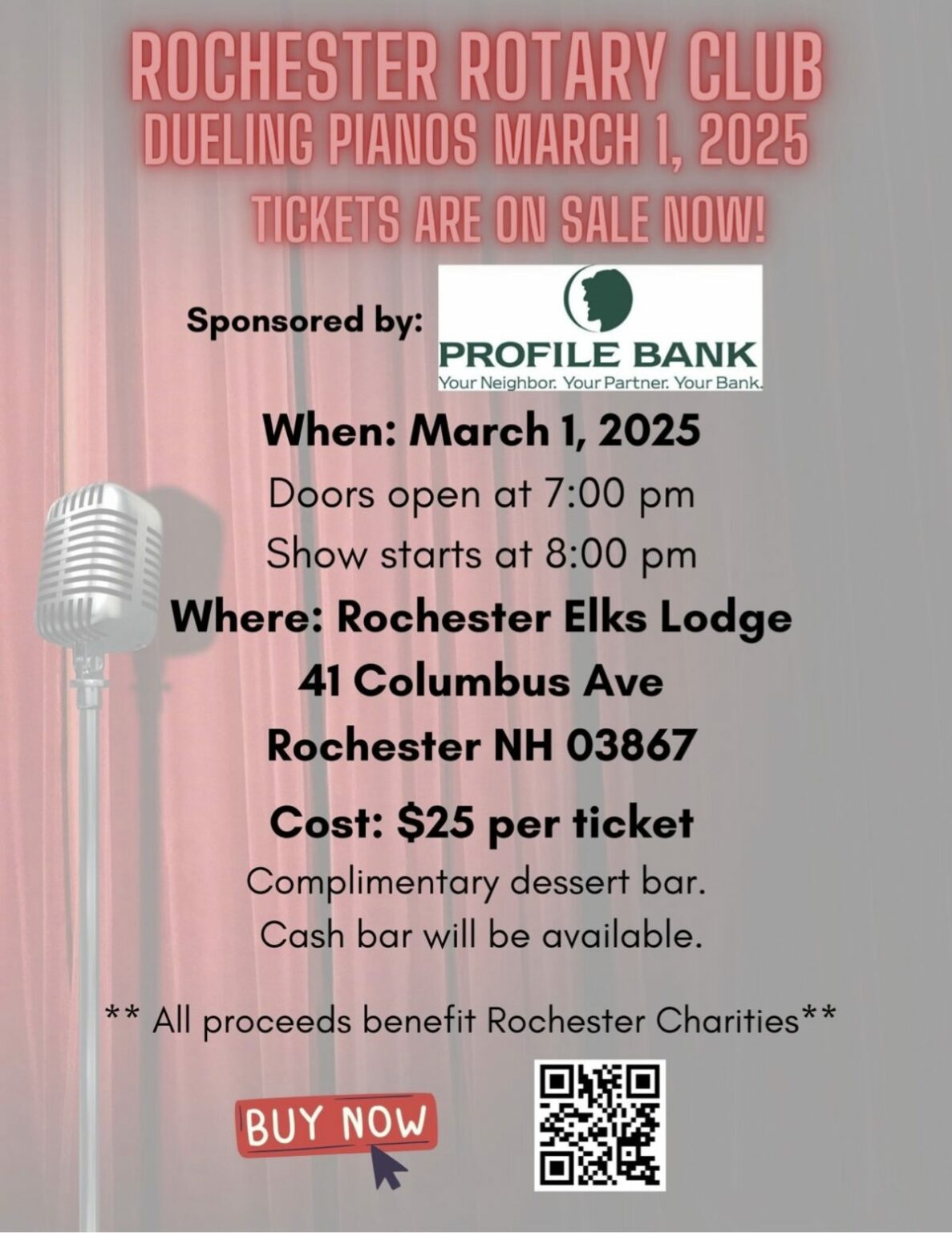 Rmi Rochester Rochester Rotary Club to present Dueling Pianos show at Rochester Elks ...