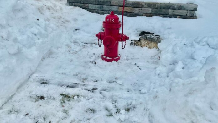 snow hydrant