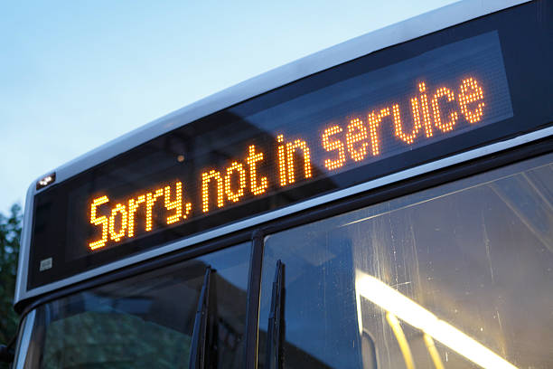 no bus service