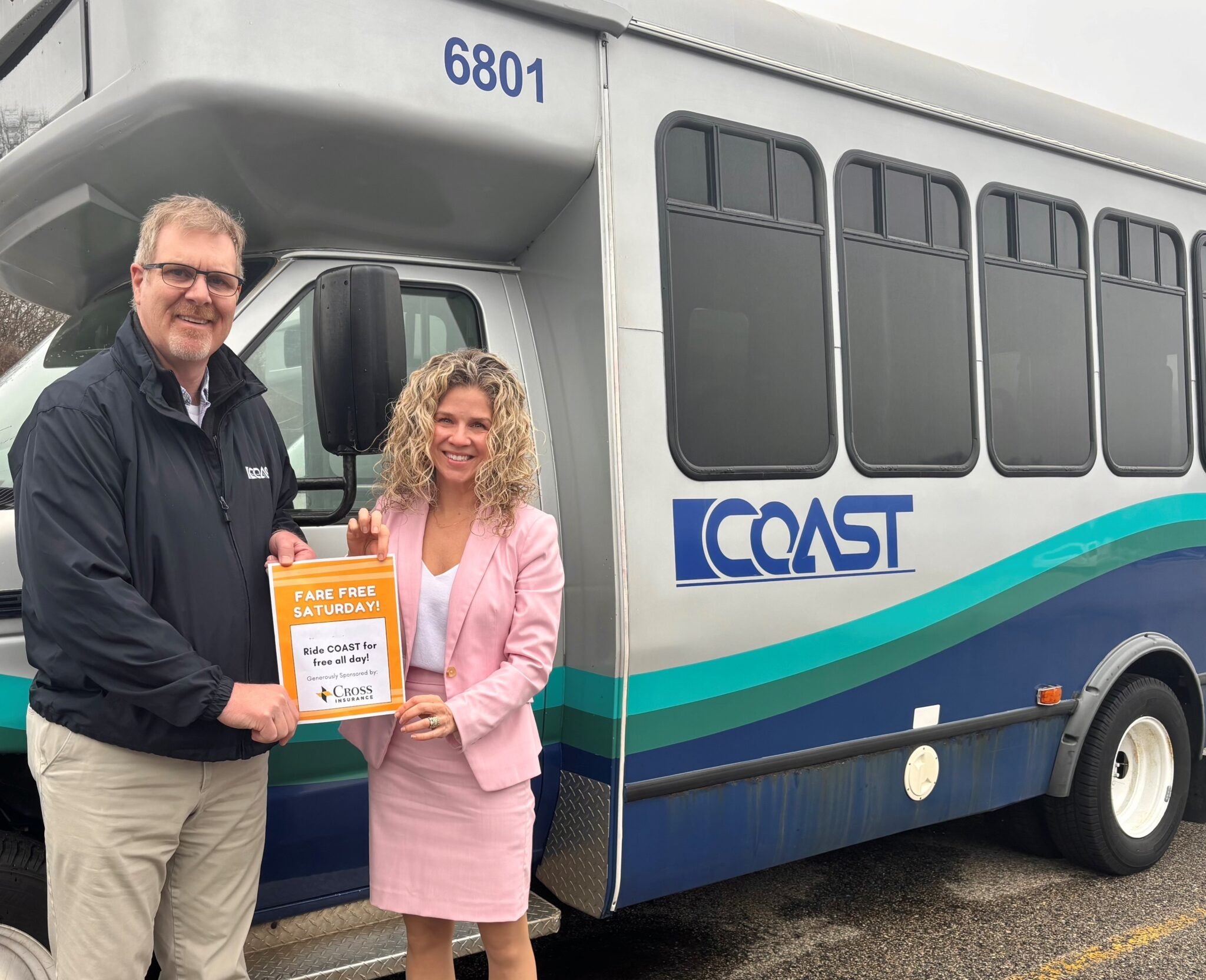 Local Sponsor Supports “Fare Free Saturday” on COAST October 25 ...