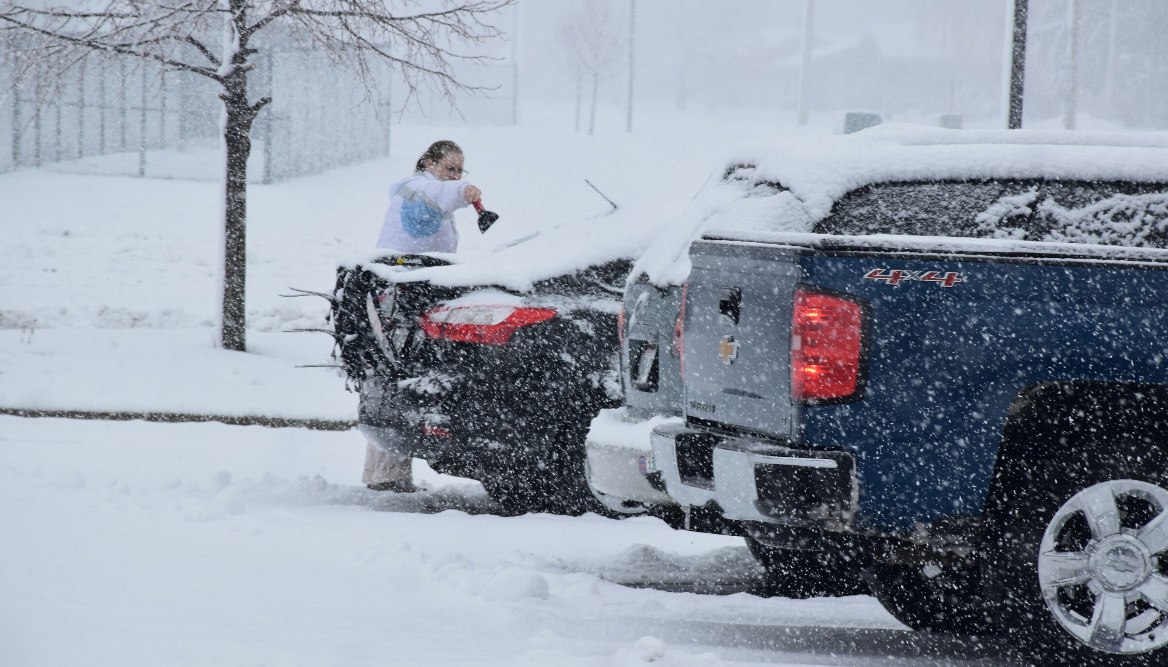 park, snow, ban, parking