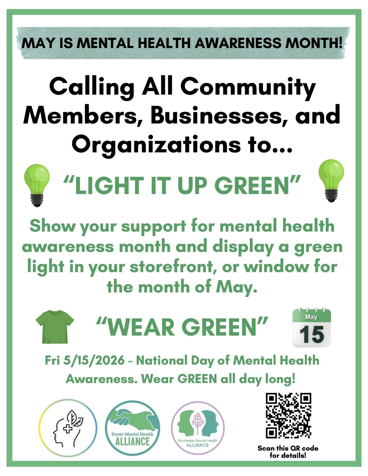 Mental Health Awareness Month Kicks Off with Community-Wide Initiatives ...