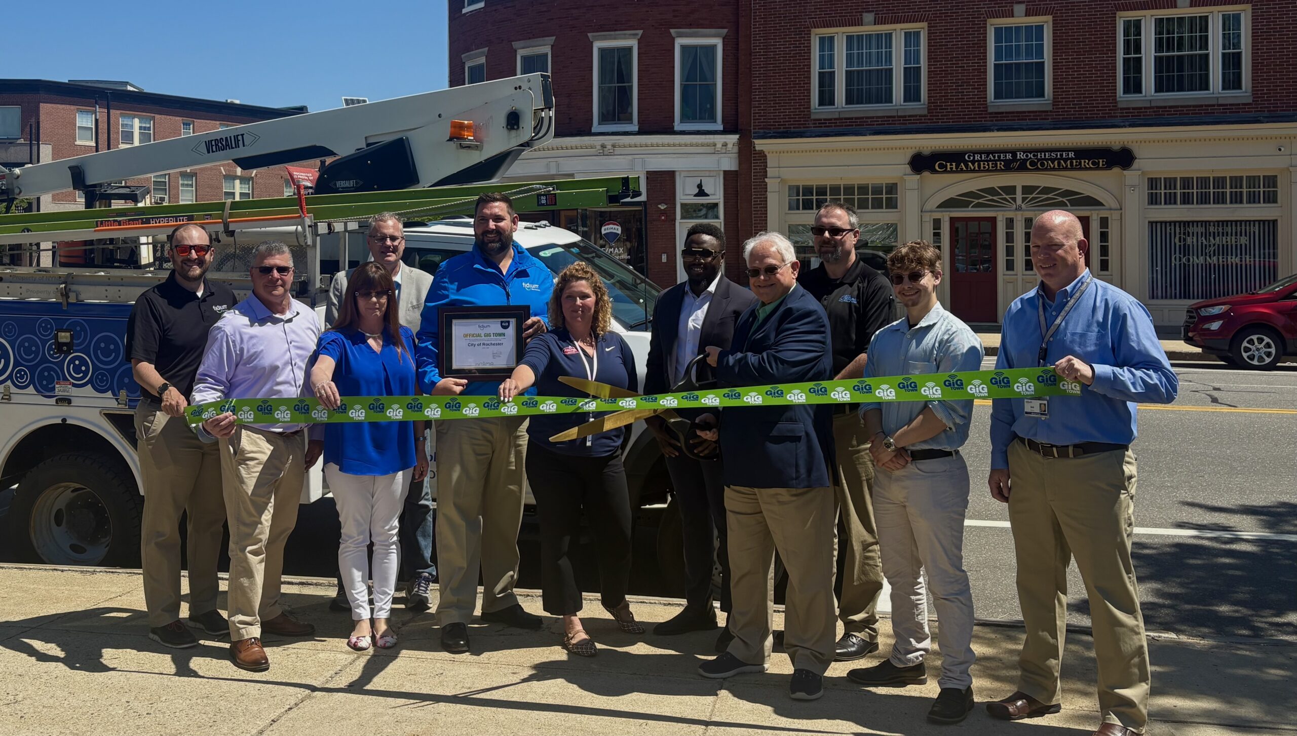 Embleton Roc Post Rochester Celebrates “Gig Town” Designation with Fidium Fiber Expansion ...